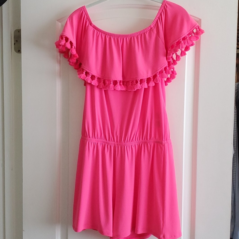 Lilly Pulitzer Hot Pink Romper